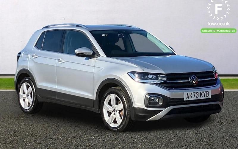 Used VW T-Cross SEL 110 HP (80 kW) 2023 Silver SUV