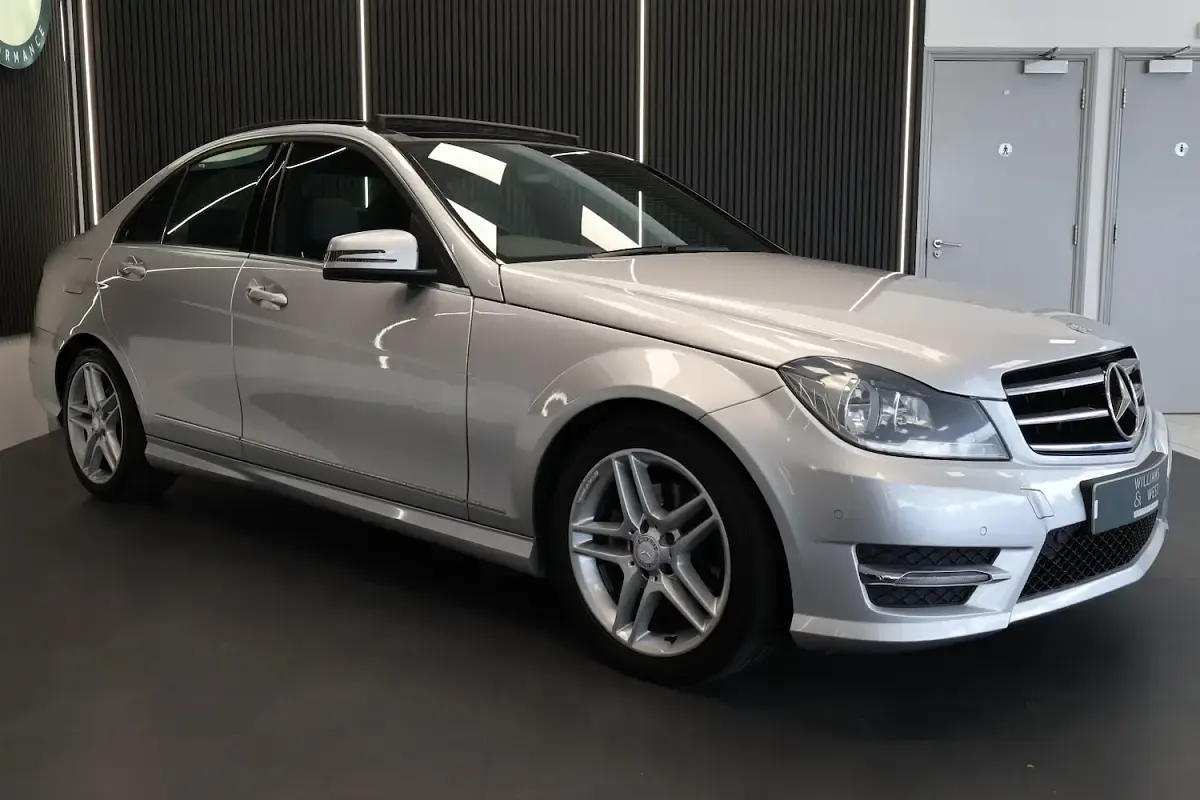 Used Mercedes C250 Sport Edition 2014 Silver Sedan