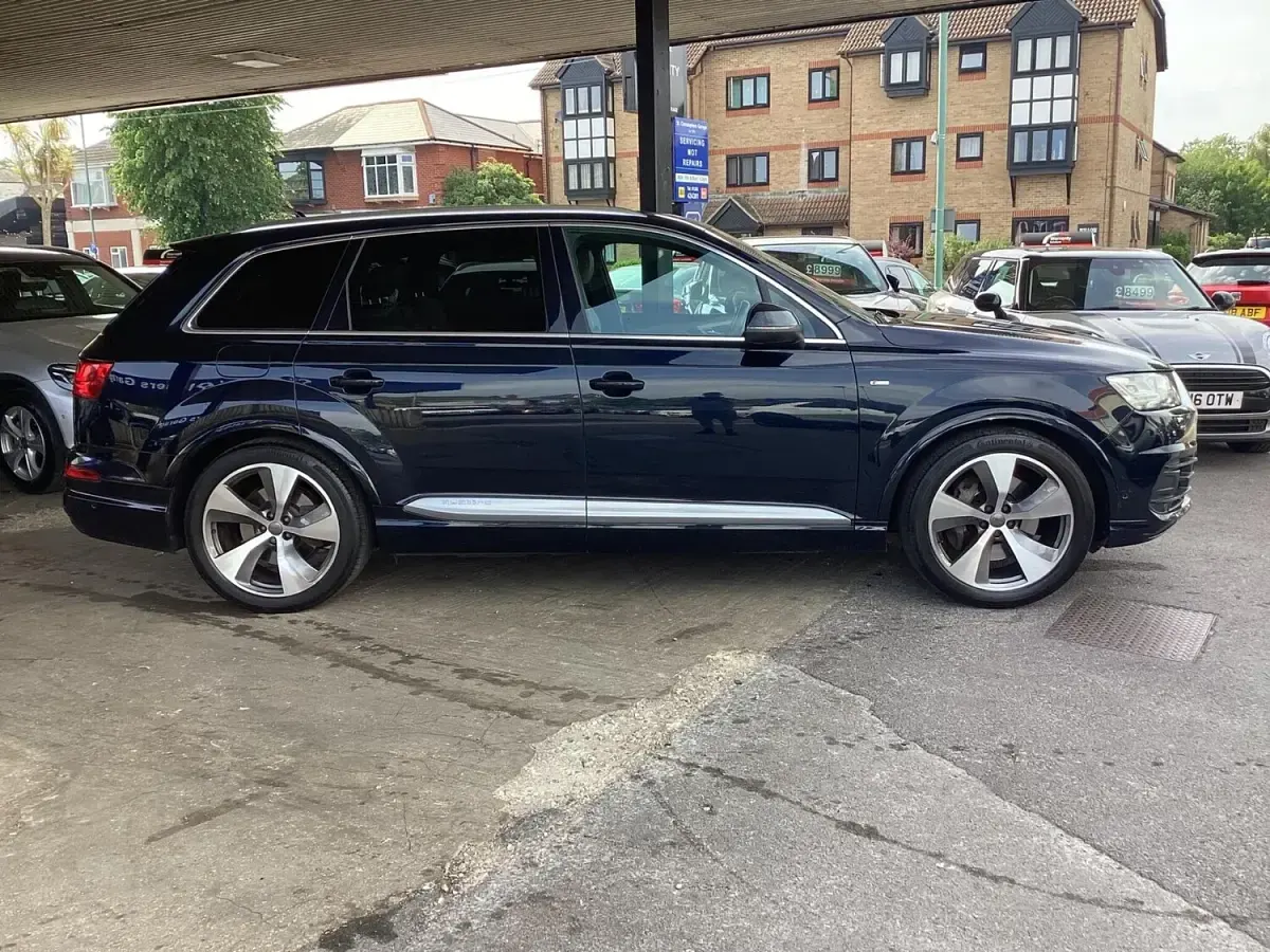 Used Audi Q7 S-Line 2015 Blue SUV