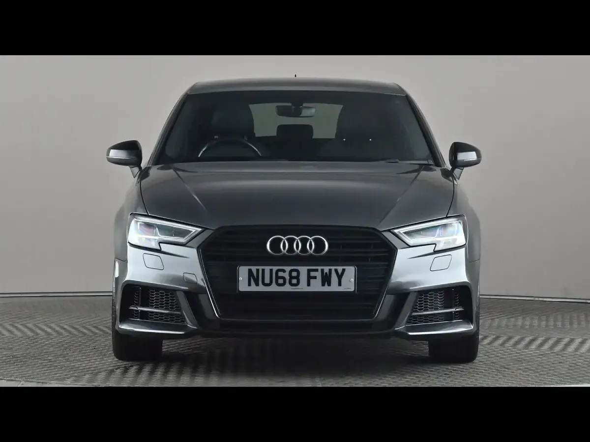 Used Audi A3 Black Edition 2018 Grey Sedan