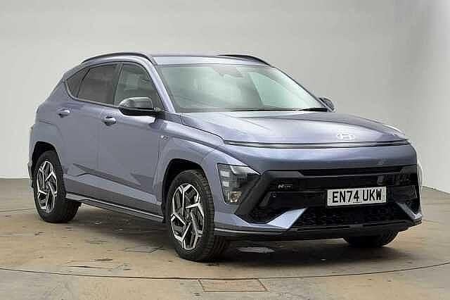 Blue Used 2025 Hyundai Kona N Line SUV | £26,495 (Expensive) - Image 1/4