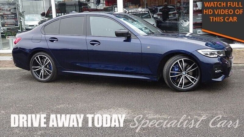 Blue Used 2020 BMW 320 M Sport Sedan | £27,000 - Image 1/4