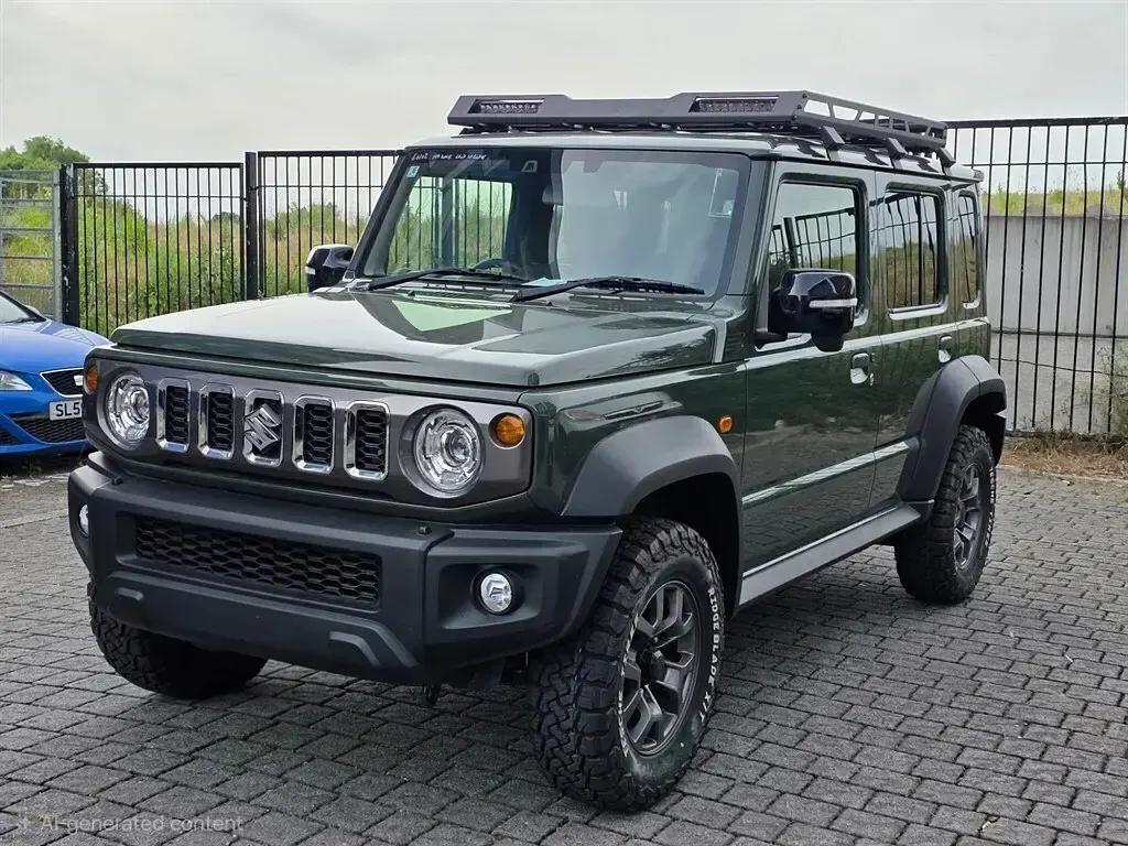 New Suzuki Jimny SZ5 2025 Green SUV
