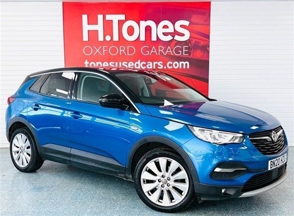 Blue Used 2020 Vauxhall Grandland X Elite SUV | £13,995 (Fair price) - Image 1/1