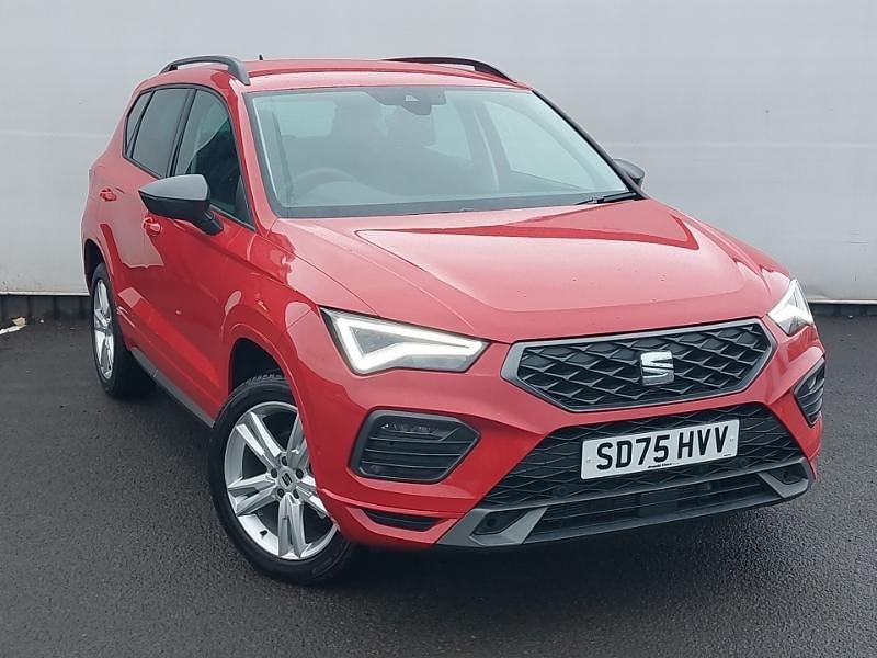 Metallic velvet red New 2025 Seat Ateca FR-Line SUV | £25,998 (Fair price) - Image 1/4