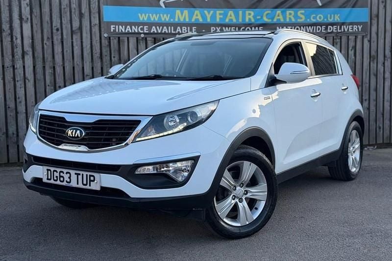 Used Kia Sportage 134 HP (98 kW) 2013 White SUV