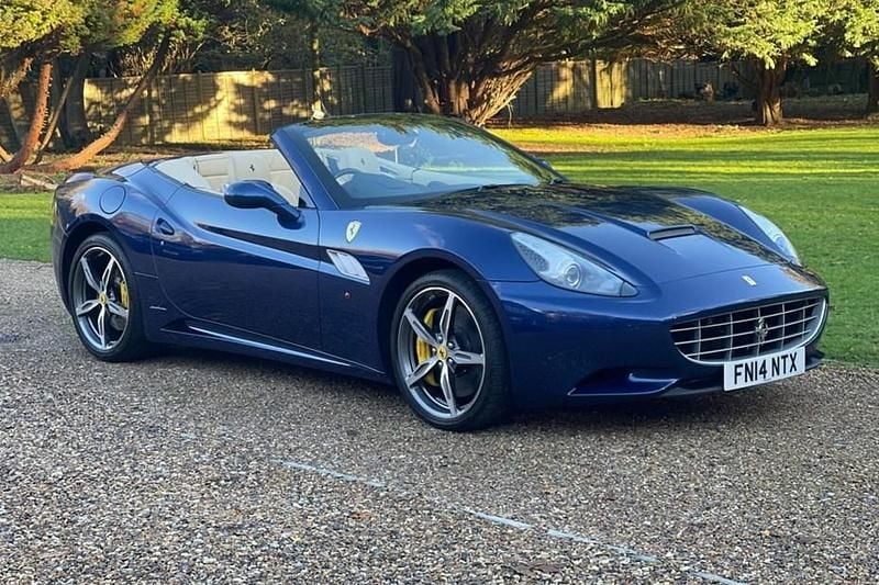 Used Ferrari California 2014 Blue Cabriolet
