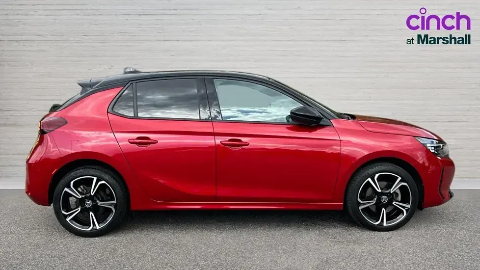 Used Vauxhall Corsa Ultimate 100 HP (73 kW) 2023 Red Hatchback
