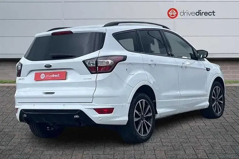 Used Ford Kuga ST-Line 150 HP (110 kW) 2018 White SUV