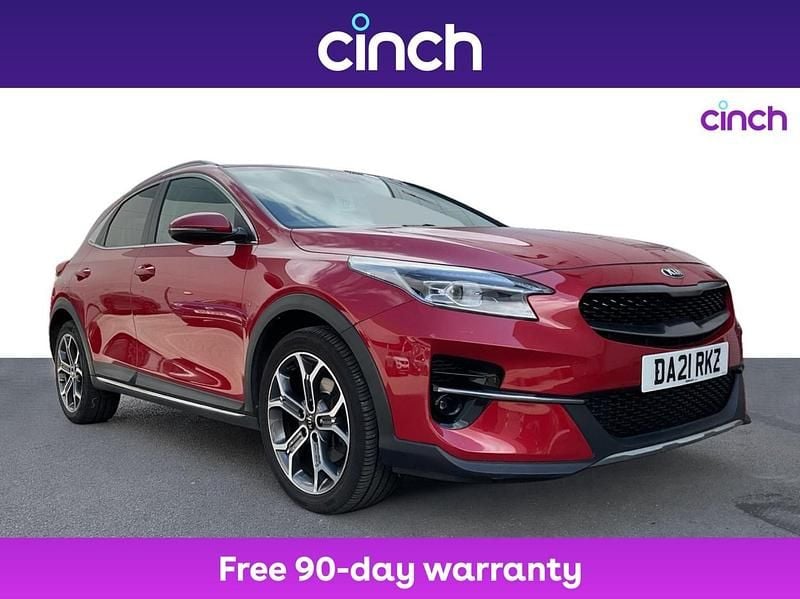 Red Used 2021 Kia XCeed 3 SUV | £14,959 (Fair price) - Image 1/3
