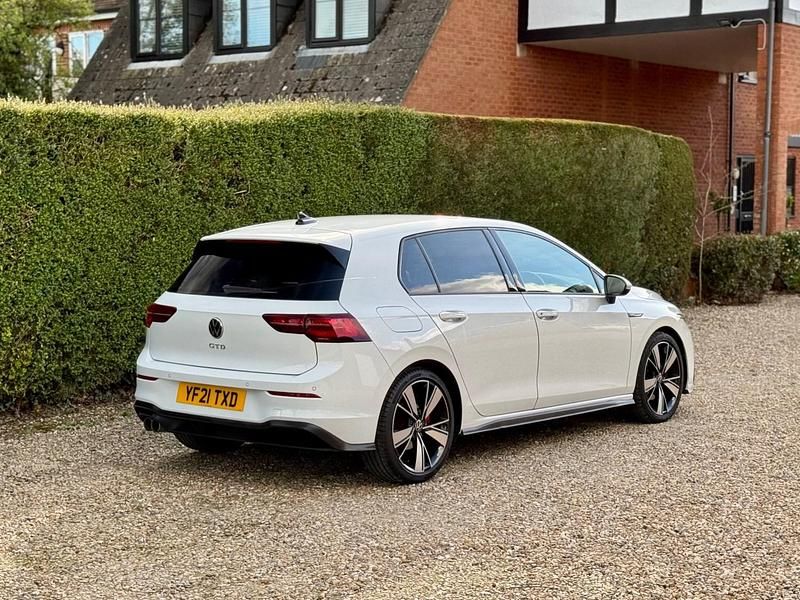 Used VW Golf VII GTD 2021 White Hatchback