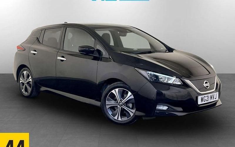 Used Nissan Leaf 110 kW (150 HP) 2021 Black Hatchback