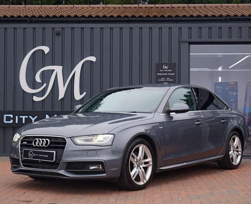 Grey Used 2014 Audi A4 S-Line Sedan | £3,790 (Fair price) - Image 1/4
