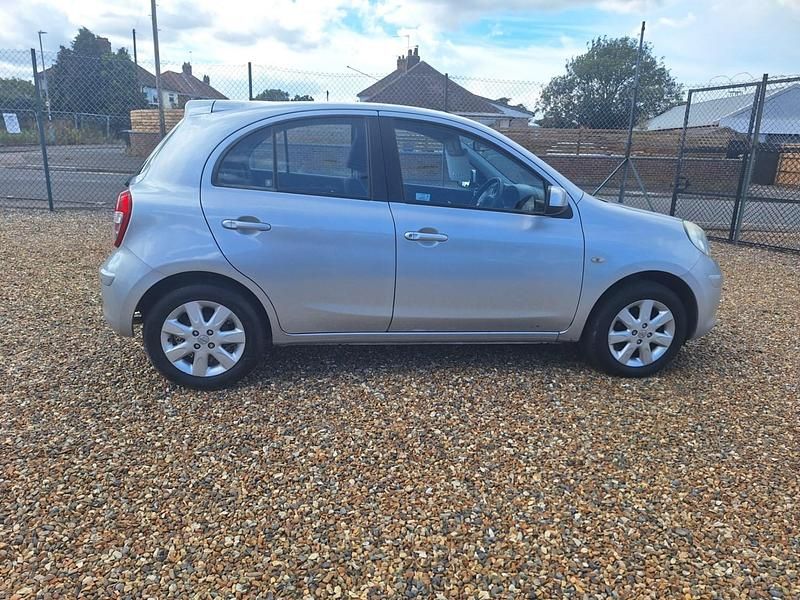 Silver Used 2013 Nissan Micra Acenta Hatchback | £4,995 (Fair price) - Image 1/4