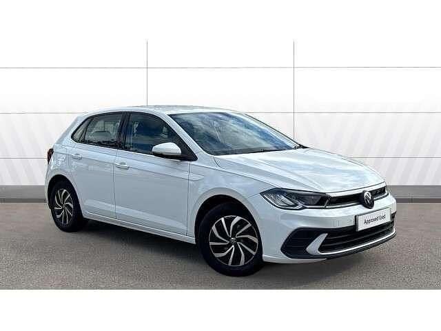 White Used 2023 VW Polo Life Hatchback | £15,587 (Fair price) - Image 1/4