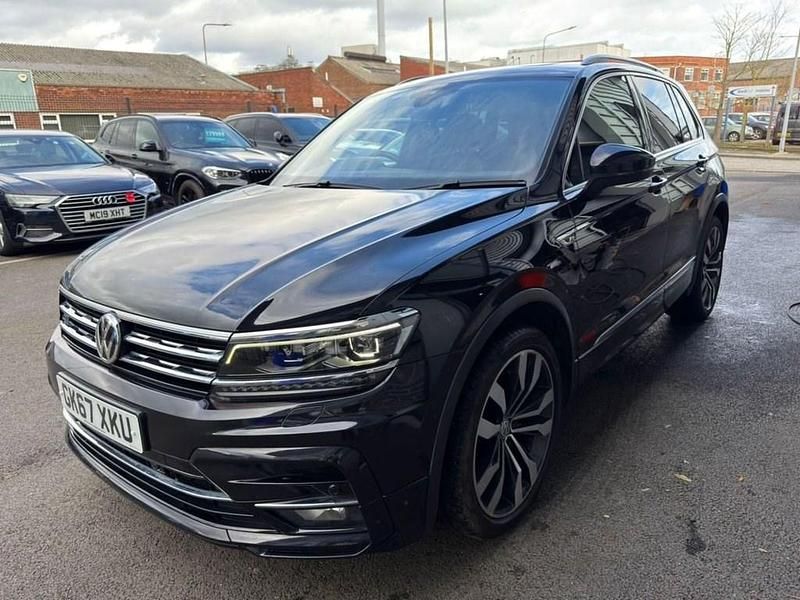 Used VW Tiguan R-line 150 HP (110 kW) 2017 Black SUV