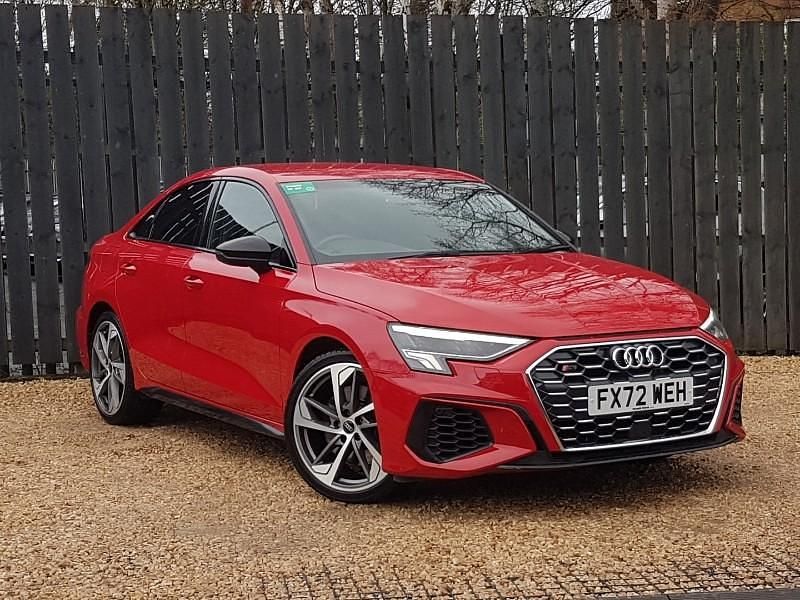 Used Audi S3 Comfort 310 HP (228 kW) 2022 Red Sedan