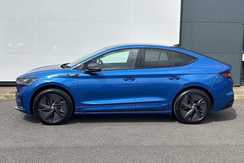 Used Skoda Enyaq iV vRS 250 kW (340 HP) 2024 Blue SUV