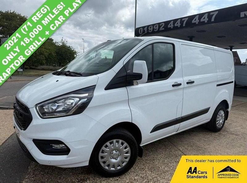 White Used 2021 Ford Transit Custom Trend Van | £15,990 (Good price) - Image 1/3