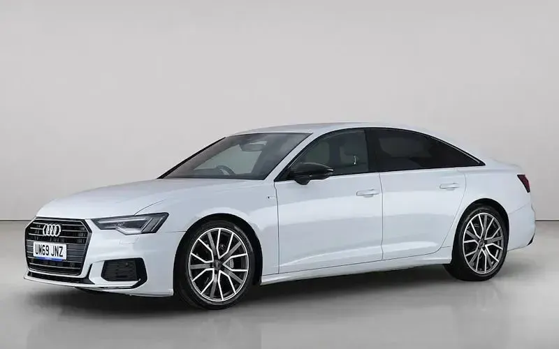 Used Audi A6 Black Edition 204 HP (150 kW) 2020 White Sedan