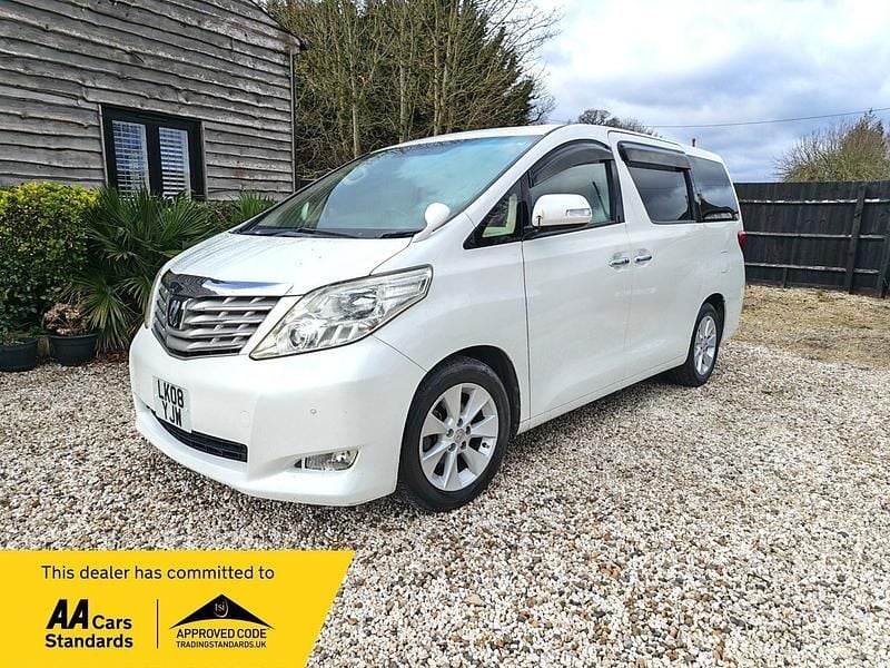 Used Toyota Alphard 2008 White MPV