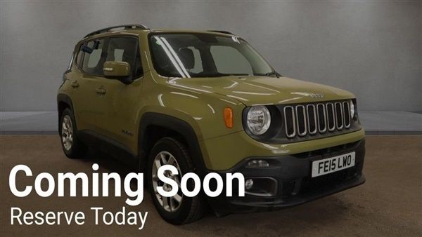 Green Used 2015 Jeep Renegade Longitude SUV | £6,495 (Fair price) - Image 1/1