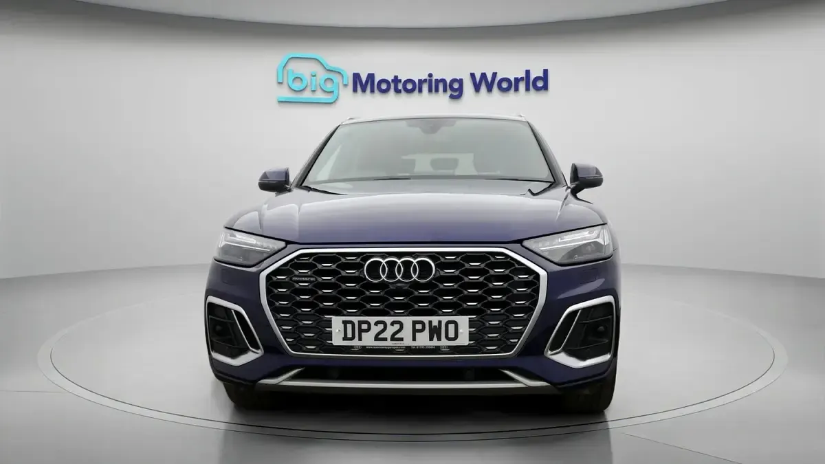 Used Audi Q5 Sportback S-Line 204 HP (150 kW) 2022 Blue SUV