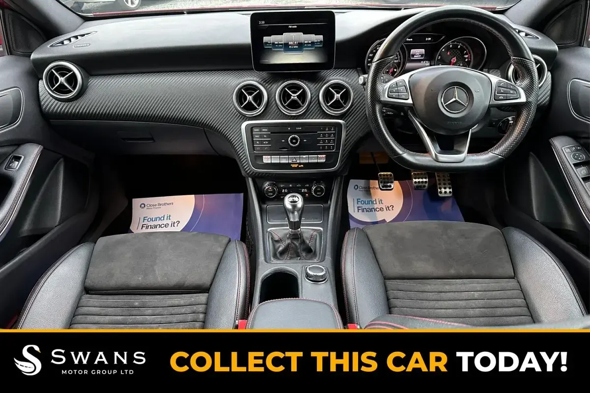 Used Mercedes A180 AMG line 2017 Red Hatchback