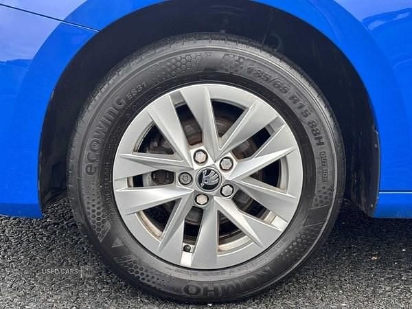 Used Skoda Fabia Comfort 80 HP (58 kW) 2023 Blue Hatchback