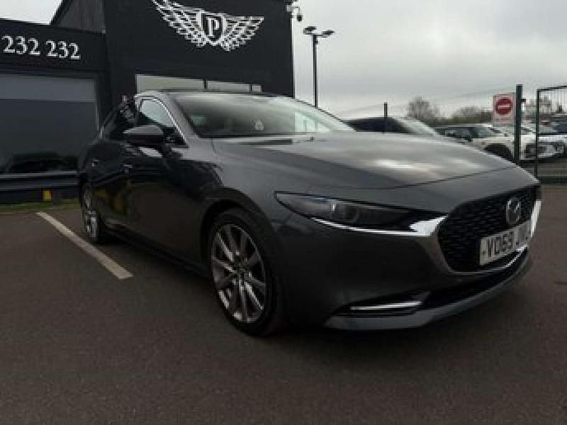 Grey Used 2019 Mazda 3 Inclusive Sedan | £9,395 (Expensive) - Image 1/4
