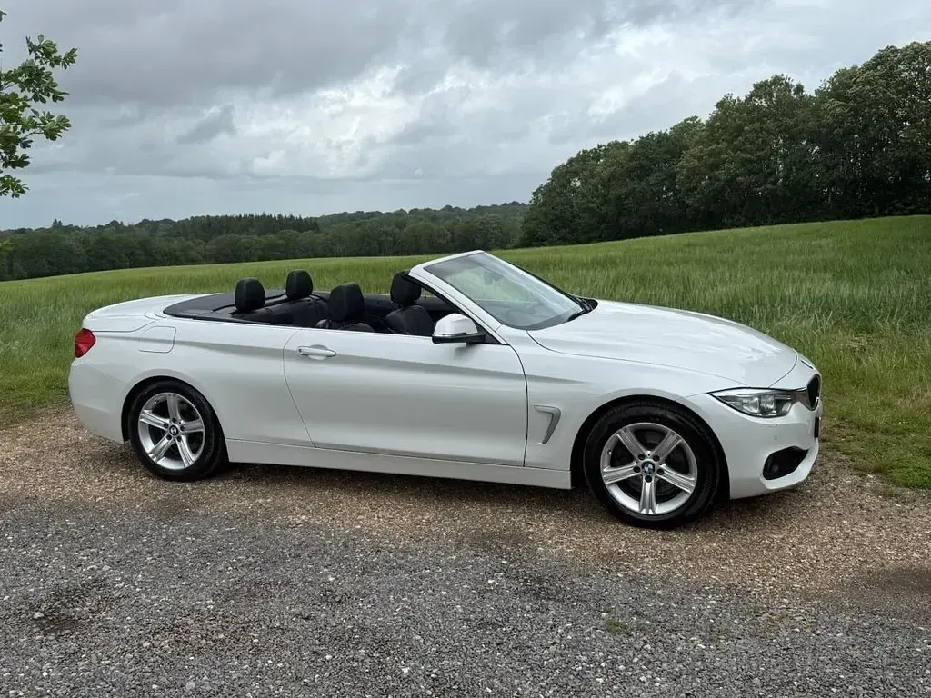 Used BMW 428 Comfort Edition 245 HP (180 kW) 2014 White Cabriolet