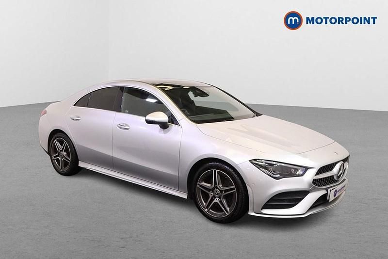 Silver Used 2020 Mercedes CLA220 AMG Line Premium Plus Sedan | £23,099 (Fair price) - Image 1/4
