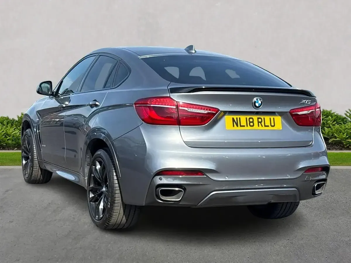Used BMW X6 M Sport 258 HP (189 kW) 2018 Grey SUV