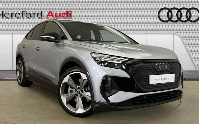 Used 2026 Audi Q4 Sportback e-tron Black Edition SUV | £43,039 (Expensive) - Image 1/4
