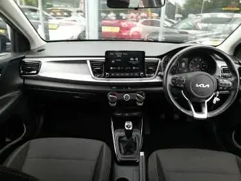 Used Kia Rio 2023 Black Hatchback