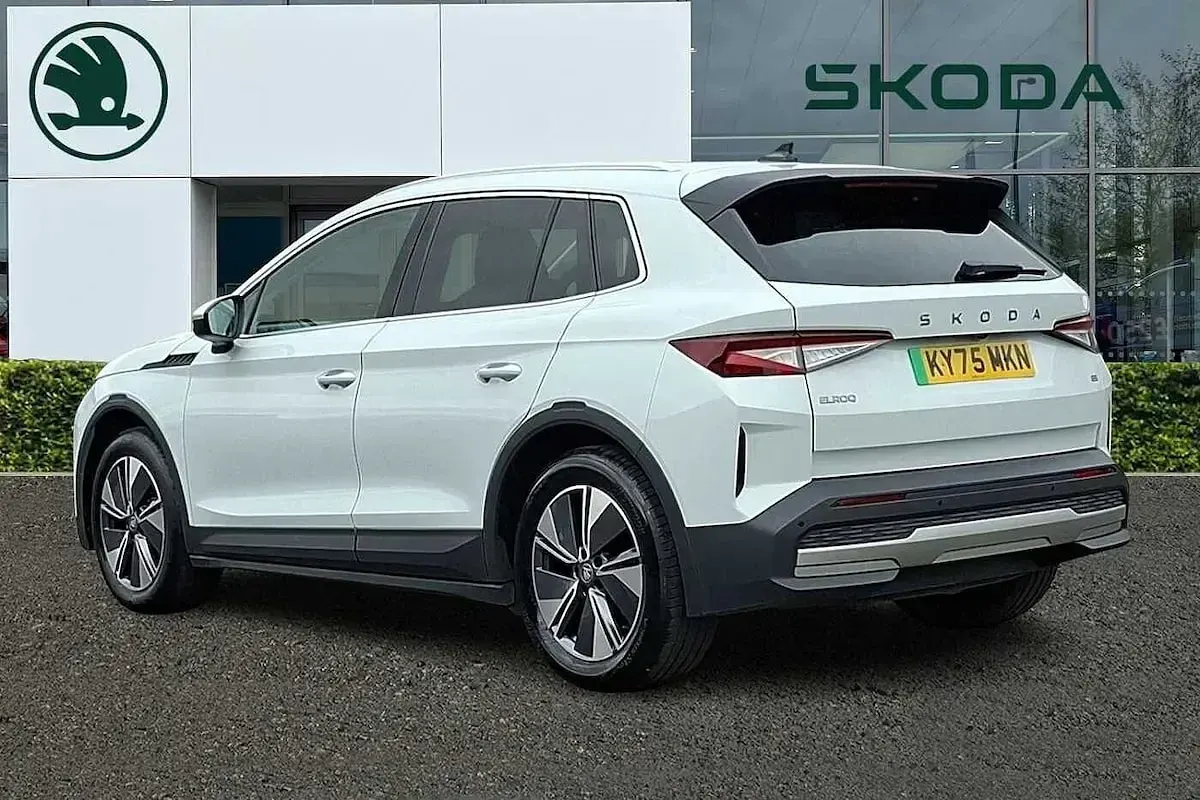 Used Skoda Elroq 210 kW (286 HP) 2025 Moon white metallic SUV