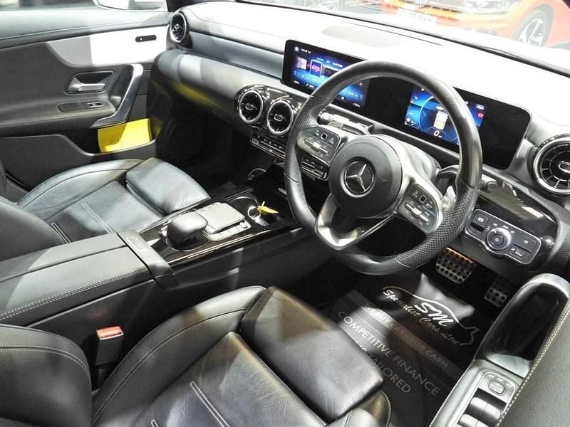 Used Mercedes CLA180 AMG line 136 HP (100 kW) 2020 White Sedan