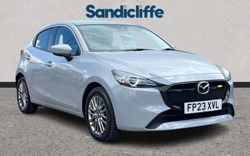 Grey Used 2023 Mazda 2 Exclusive-Line Hatchback | £15,619 (Fair price) - Image 1/4