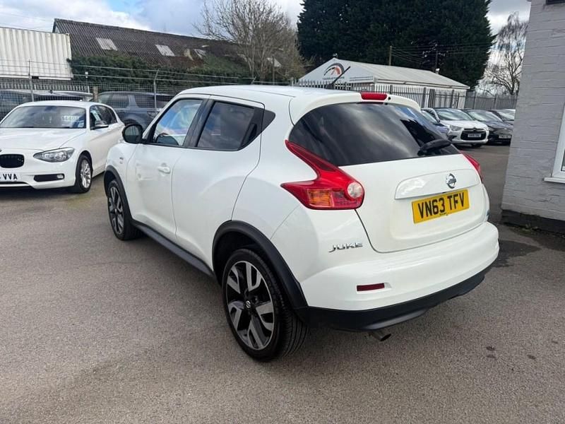 Used Nissan Juke N-TEC 110 HP (80 kW) 2013 White SUV