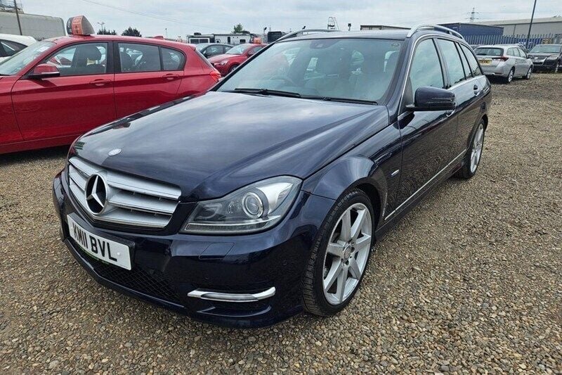 Blue Used 2011 Mercedes C220 Estate | £4,890 (Good price) - Image 1/1