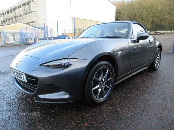 Used Mazda MX5 Kizuna 132 HP (97 kW) 2023 Grey Cabriolet