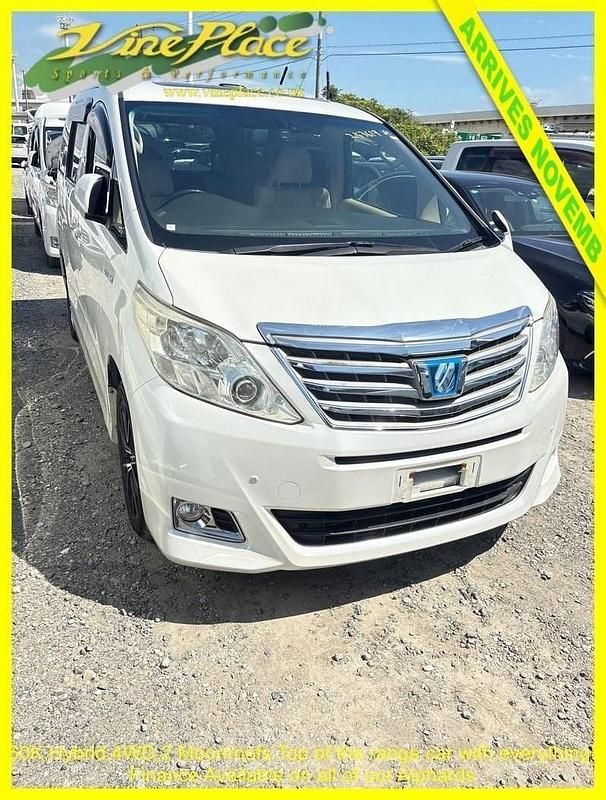 White Used 2012 Toyota Alphard Edition MPV | £17,500 (A bit pricey) - Image 1/3