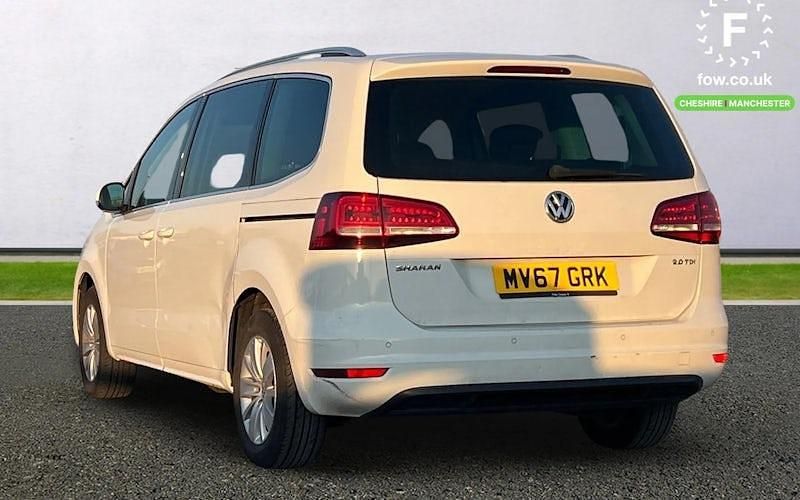 Used VW Sharan SE 150 HP (110 kW) 2017 White MPV