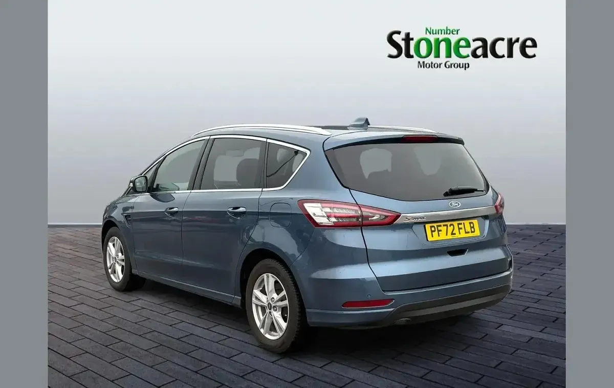 Used Ford S-MAX Titanium 190 HP (139 kW) 2023 Blue MPV