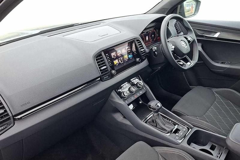 Used Skoda Karoq SportLine 110 HP (80 kW) 2023 Graphite grey metallic SUV