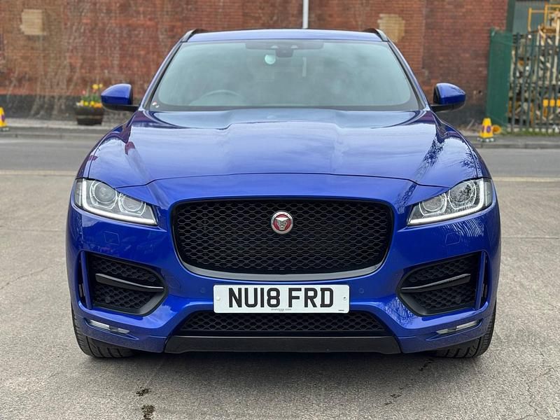 Used Jaguar F-Pace R-Sport 180 HP (132 kW) 2018 Blue SUV