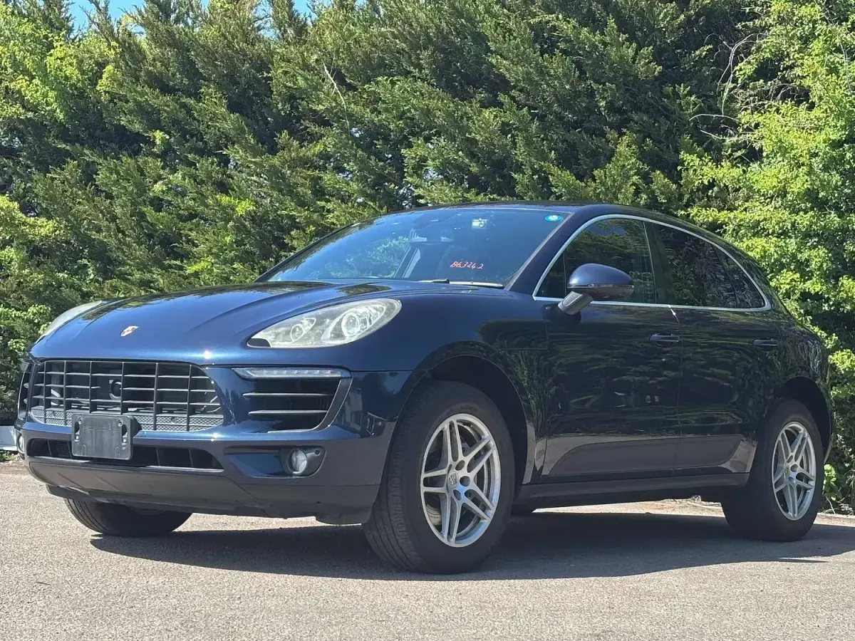 Used Porsche Macan S 2014 Blue SUV