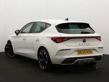 Used Cupra Leon 150 HP (110 kW) 2024 White Hatchback