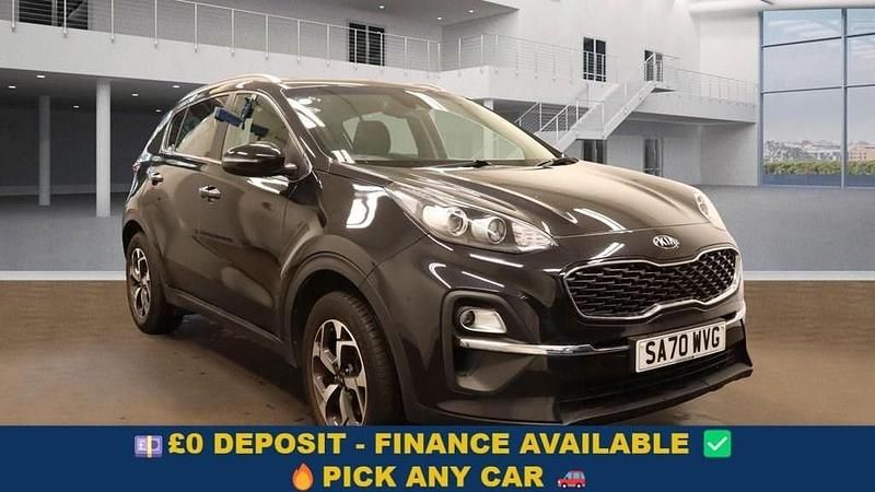 Black Used 2020 Kia Sportage 2 SUV | £13,449 (Fair price) - Image 1/4