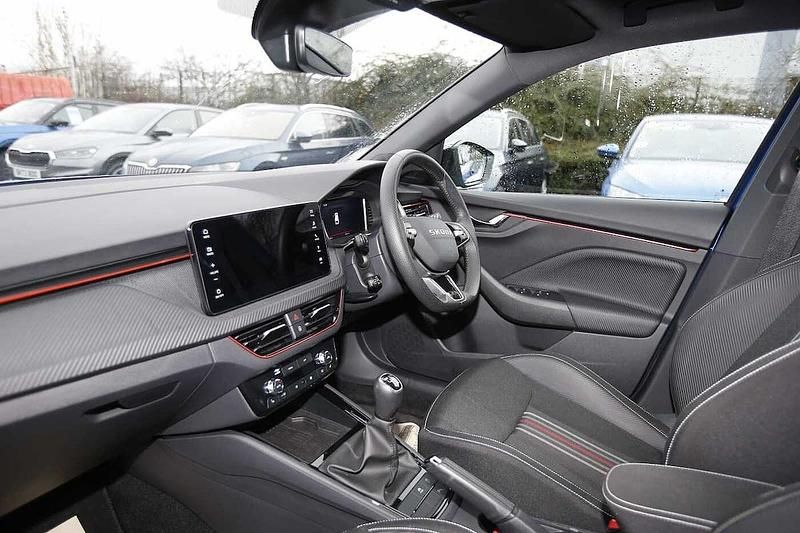 Used Skoda Kamiq Monte Carlo 113 HP (83 kW) 2025 Race blue metallic SUV